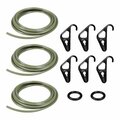 The Better Bungee 5/16'' Military Green Build a Bungee Kit BBCC5/16MG 387BBCC516MG